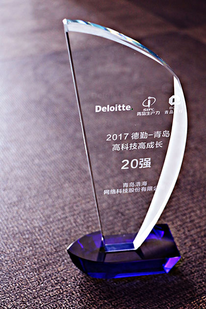 2017德勤-青岛高科技高成长20强