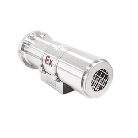 Explosion-proof cylindrical infrared thermograph